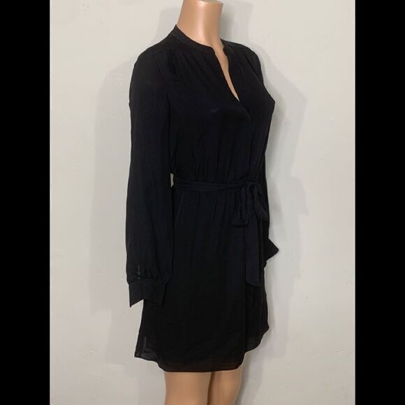 New. Joie silk belted shirt dress. - Picture 13 of 16